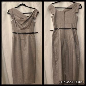 Black Halo Jackie sheath dress